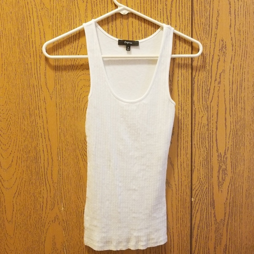 Express Sequin tank top